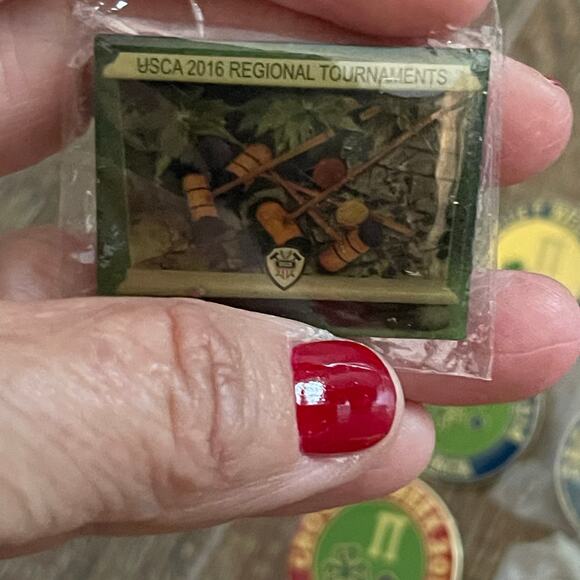 Cricket Collection of 15 Lapel/Hat Pins Brooch Championships - Picture 3 of 6